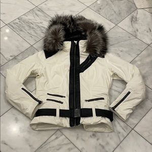 Spyder jacket fox fur hood 14